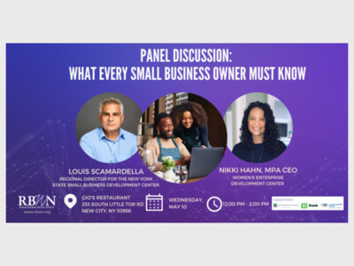 Panel Discussion: What Every Small Business Owner Must Know