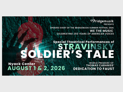 Stravinsky Soldier’s Tale — BridgeMusik Summer Festival 2026 in Nyack