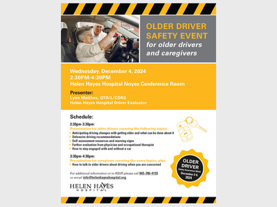 Older Driver Safety Event - For Drivers & Caregivers