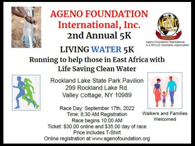 Living Water 5K - Running to help those in East Africa with Life Saving Clean Water