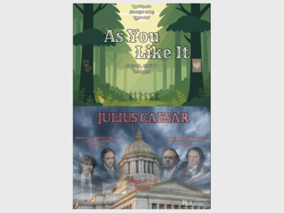 Shakespeare in Rockland: RCC Visual & Performing Arts Presents As You Like It and Julius Caesar