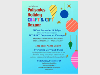 Palisades Holiday Craft & Gift Bazaar